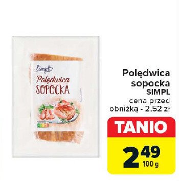 Poledwica sopocka Simpl promocja