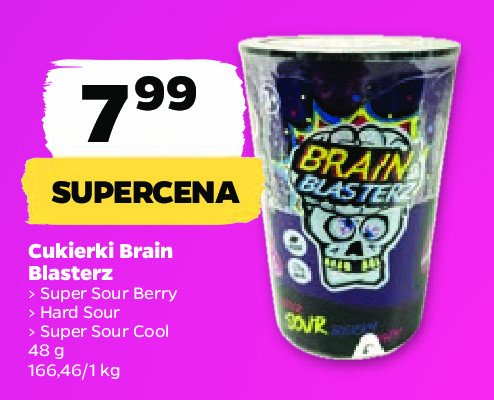 Cukierki super sour cool BRAIN BLASTERZ Bon bon buddies promocja