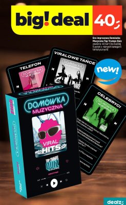 Gra imprezowa Domówka Muzyczna Top Trumps Quiz promocja w Dealz