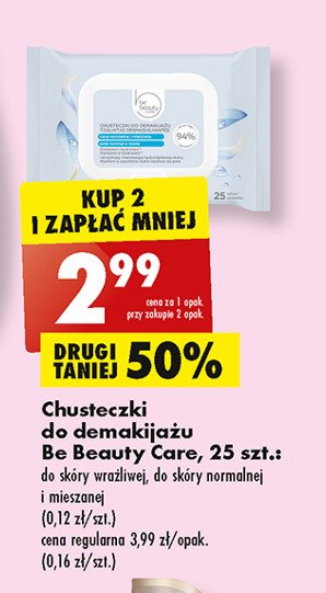 Chusteczki do demakijażu do cery suchej i wrażliwej