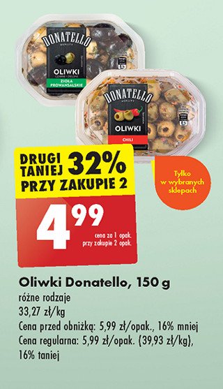 Oliwki chili Donatello antipasti promocja