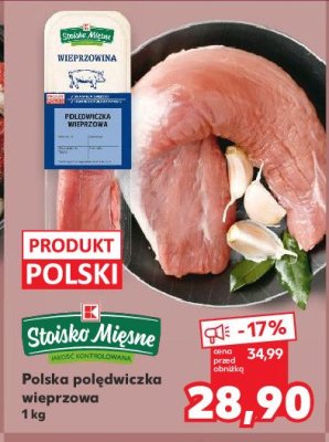 Pol臋dwiczka wieprzow Stoisko mi臋sne promocja