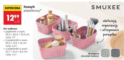 Koszyk plastikowy  promocja w Biedronka