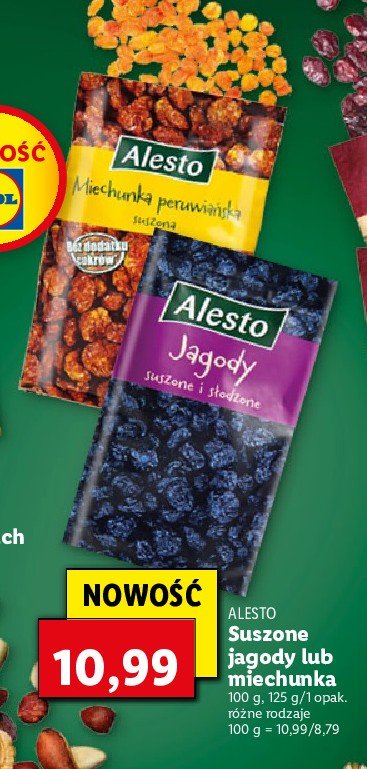 Jagody goji Alesto promocja