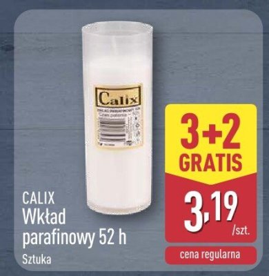 Świeca parafinowa 52 h CALIX promocja w Aldi