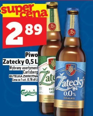 Piwo Carlsberg 0,5 L promocja w TOPAZ