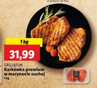 Kark贸wka premium w naturalnych przyprawach Grill and fun promocja