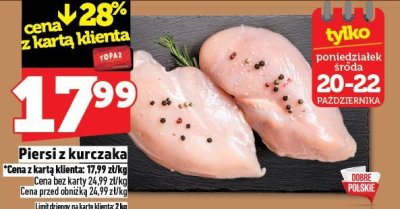 Kurczak promocja w TOPAZ