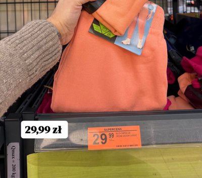 Spodnie dresowe damskie promocja w Biedronka