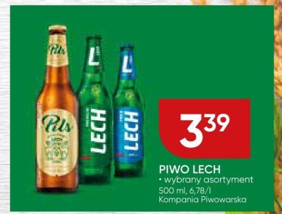 Piwo Lech pils promocja w Chata Polska