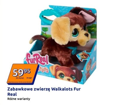 Zabawkowe zwierzę Walkalots FurReal promocja w Action