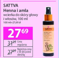 Wcierka stymuluj膮ca do sk贸ry g艂owy kozieradka Sattva ayurveda promocja