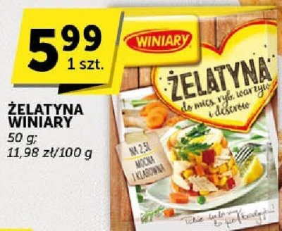 Żelatyna Winiary promocja w Euro Sklep