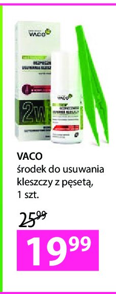 艢rodek do usuwania kleszczy Vaco promocja