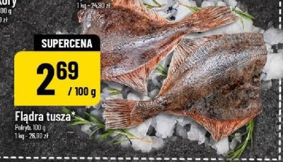 Flądra tusza Patryk promocja w POLOmarket