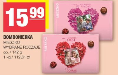 Bombonierka Mieszko Wybrane Rodzaje promocja w SPAR