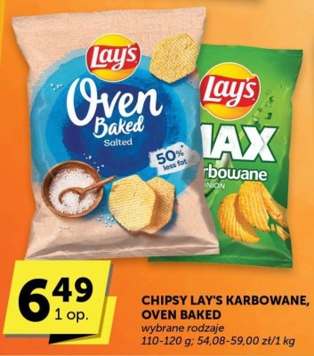 Chipsy Lay's karbowane promocja w Groszek