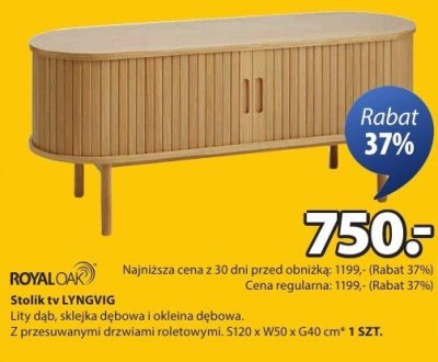 Szafka LYNGVIG promocja w Jysk