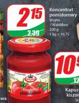 Koncentrat pomidorowy 30 % Wojna promocja