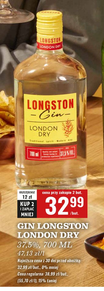 Gin Longston promocja