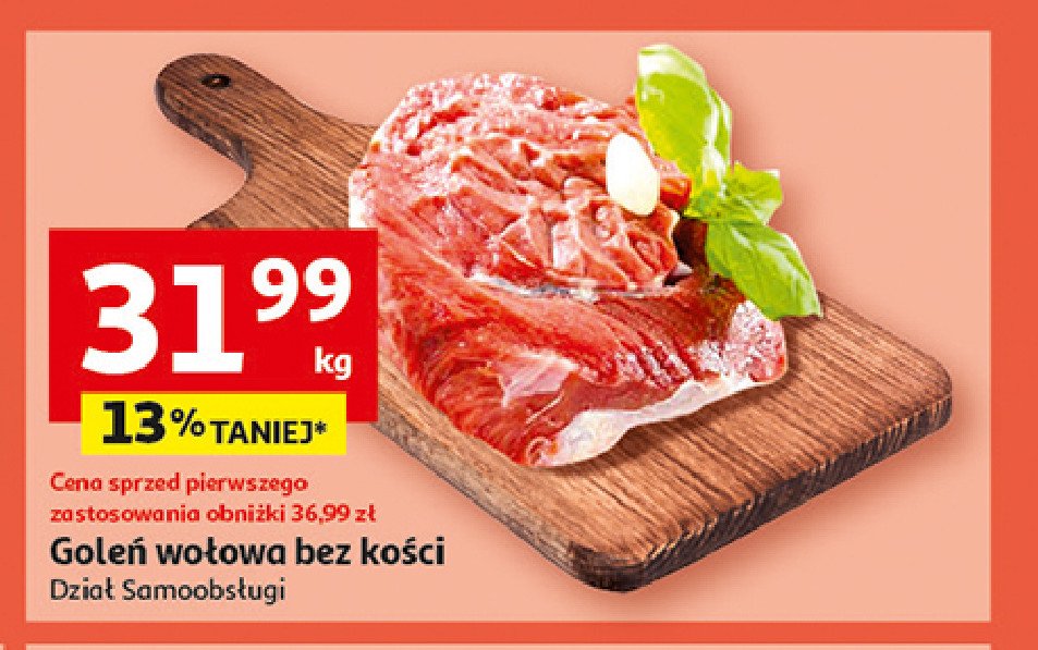 Goleń wołowa bez kości promocja