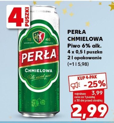 Piwo promocja w Kaufland