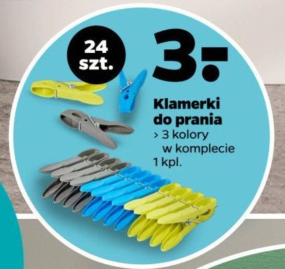 Klamerki do bielizny Aquapur promocja w Netto