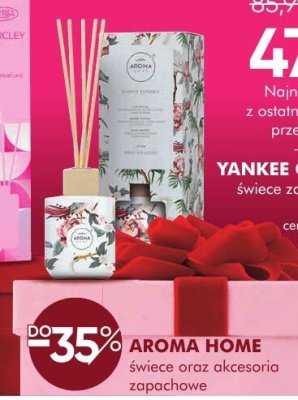 Świece zapachowe i akcesoria zapachowe Aroma Home promocja w Super-Pharm