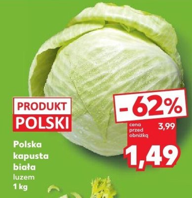 Kapusta promocja w Kaufland