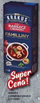 Barszcz czerwony Krakus Familijny promocja w Chorten