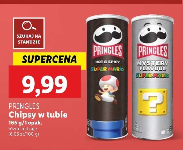 Chipsy hot & spicy Pringles promocja