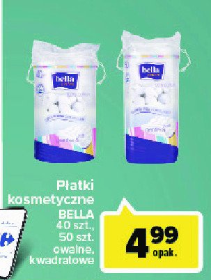 Płatki kosmetyczne kwadratowe Bella cotton promocja