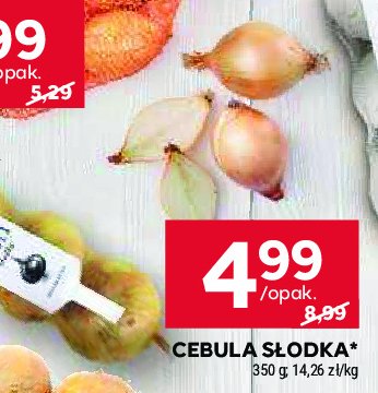 Cebula słodka promocja