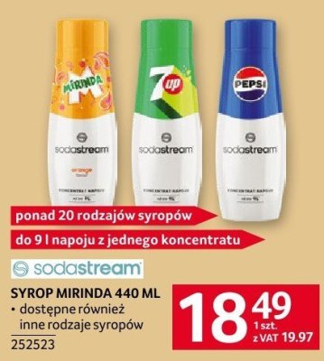 Syrop Mirinda 440 ml promocja w Selgros