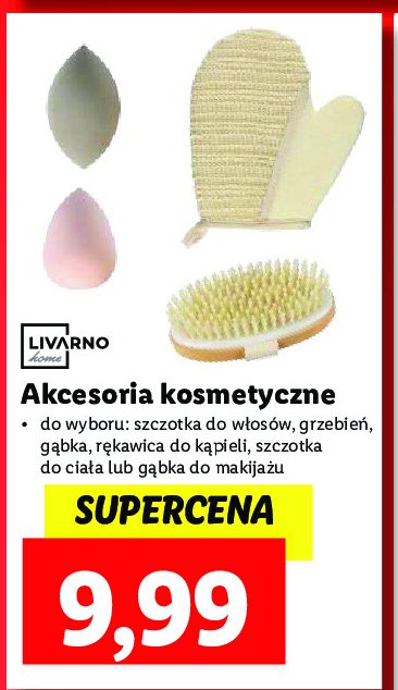 Gąbka do makijażu LIVARNO HOME promocja