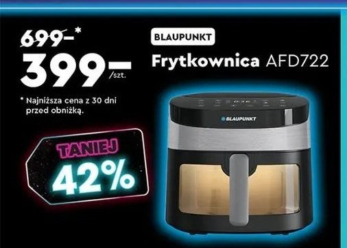 Frytkownica afd722 Blaupunkt promocja w Biedronka