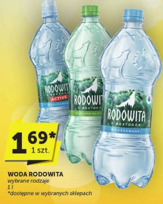 Woda Rodowita promocja w Euro Sklep