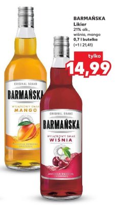 Likier Barmańska wiśnia 0,7 l promocja w Kaufland