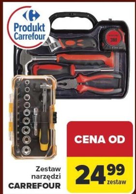 Zestaw narzędzi CARREFOUR promocja w Carrefour
