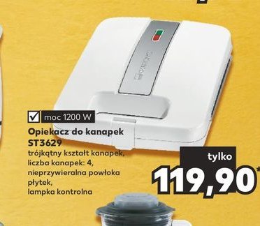 Opiekacz st 3629 Clatronic promocja