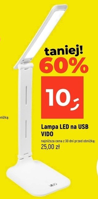 Lampa led na usb Vido promocja