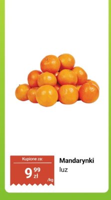 Mandarynki luz promocja w Biedronka