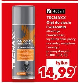 Olej do cięcia i wiercenia TECMAXX promocja