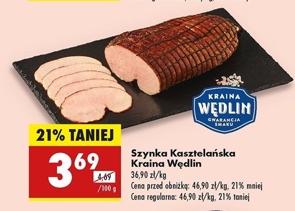 Szynka kasztelanska Kraina w臋dlin promocja