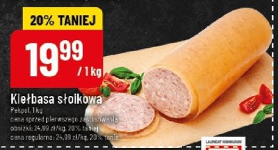 Kiełbasa stoikowa promocja w POLOmarket