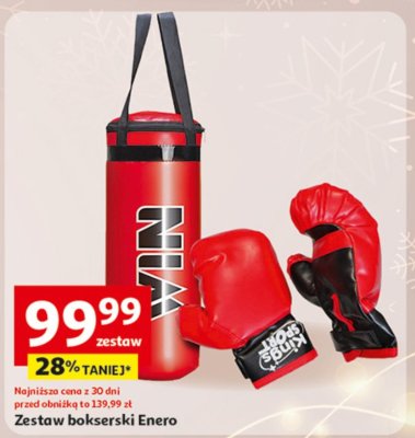 Zestaw bokserski Enero promocja w Auchan