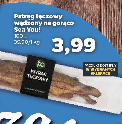 Pstrąg wędzony Sea you! promocja