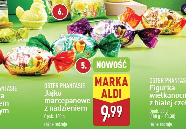 Jajko marcepanowe nadziewane Oster phantasie promocja