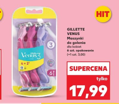 Maszynki do golenia dla kobiet Venus promocja w Kaufland