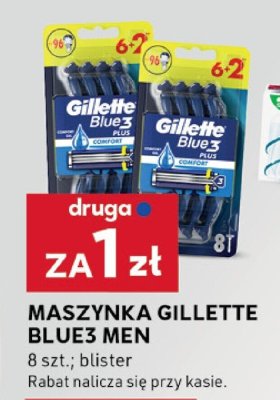 MASZYNKA GILLETTE BLUE3 MEN promocja w Stokrotka